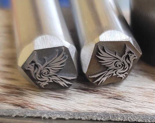 Metal Stamp- Tribal Cardinals