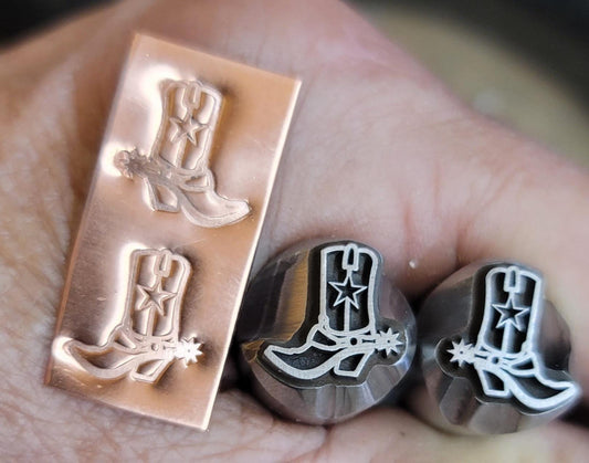 Blondie's STAR Boots Metal Stamp