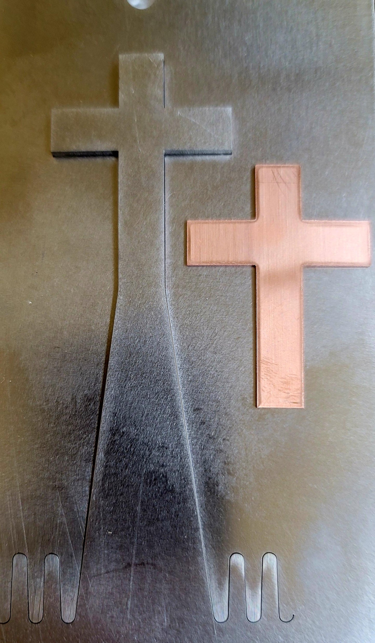 Cross Pancake Die 1.5"x2"