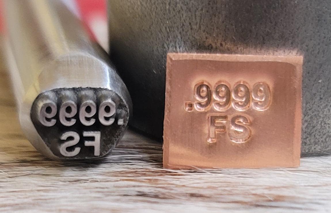 Hallmark Metal Stamp-.9999FS