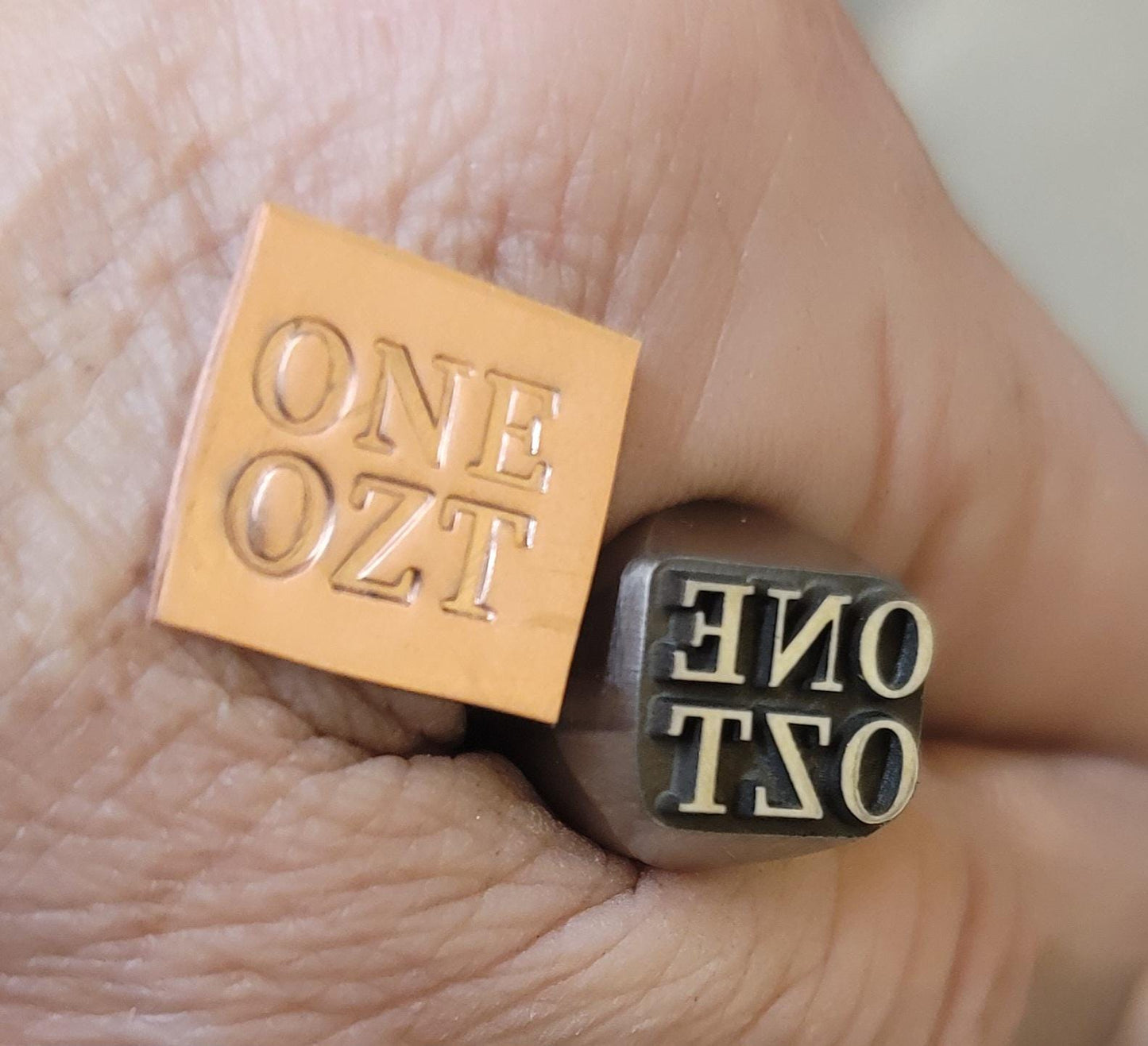 Hallmark Metal Stamp-ONE OZT