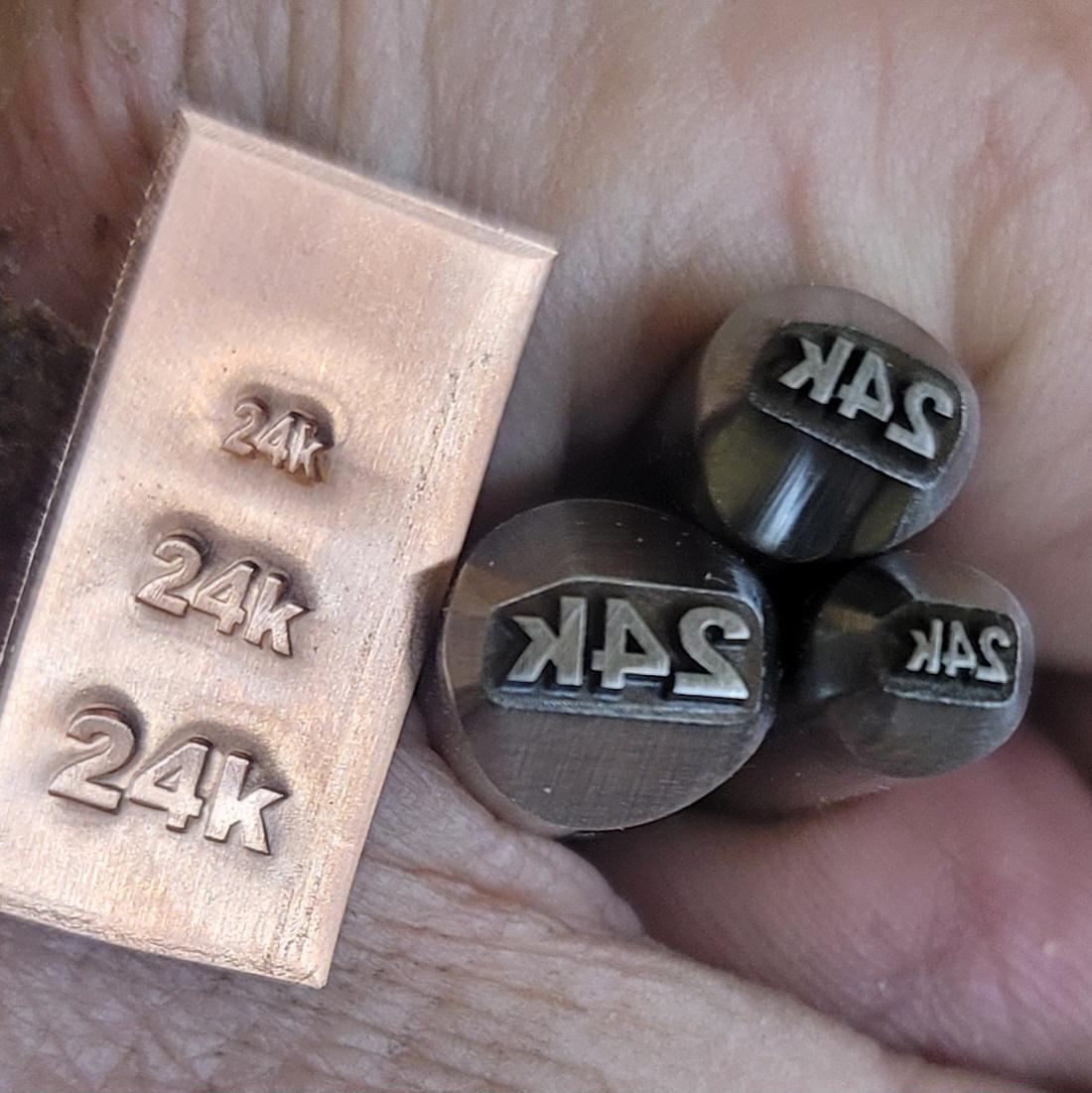 Hallmark Metal Stamp-24k
