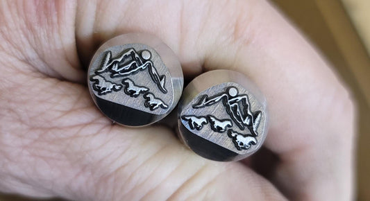 Mustangs Moonlit Run- Metal Stamps
