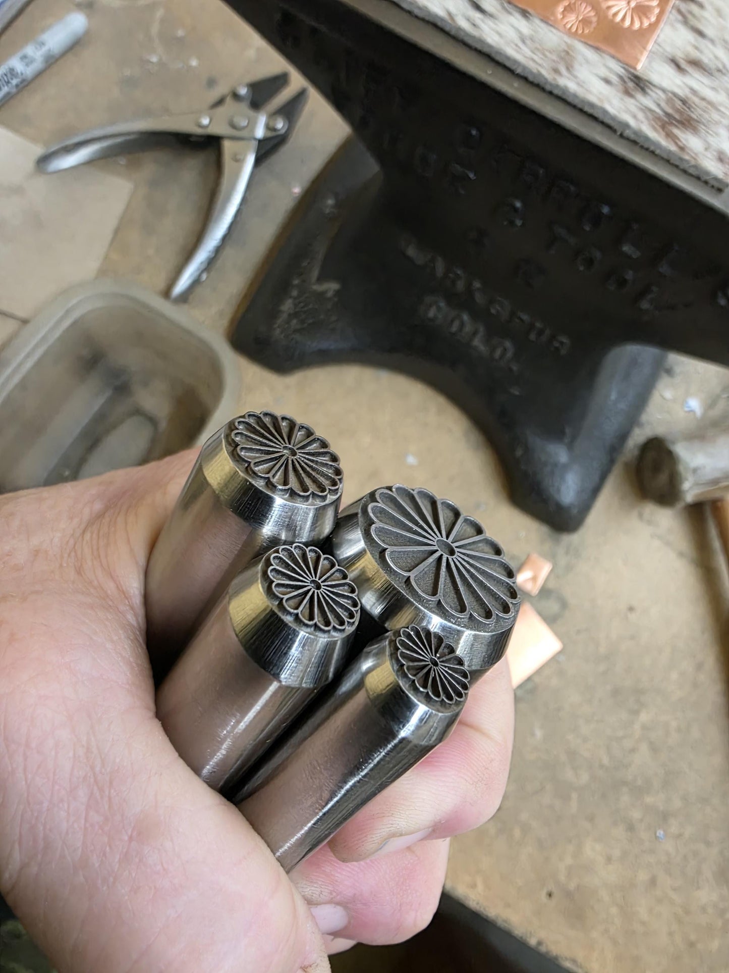 Concho4 Metal Stamp