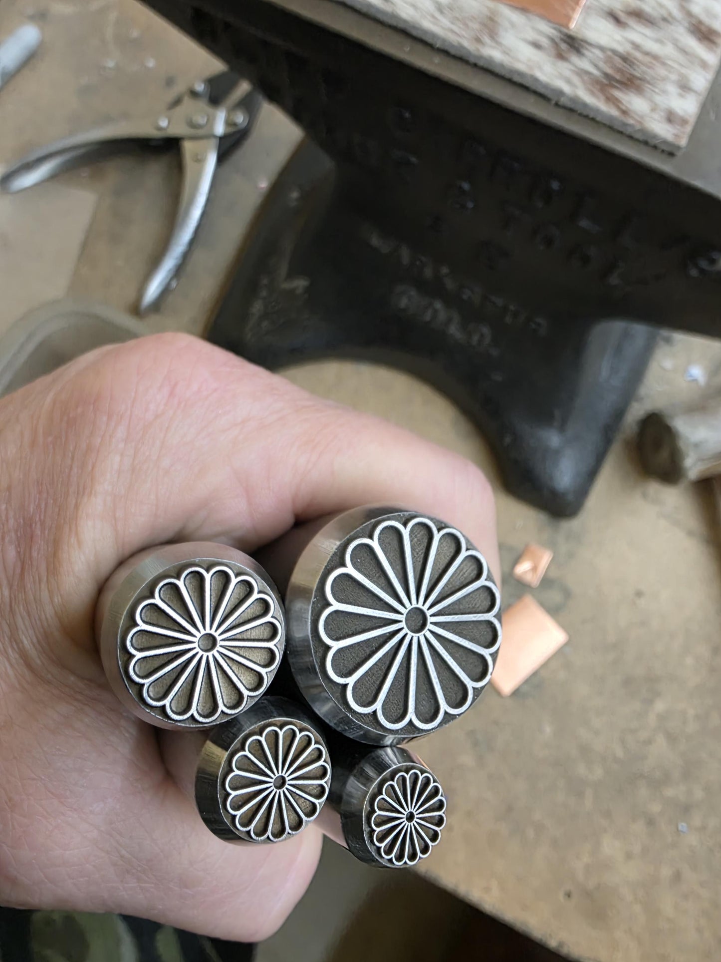 Concho4 Metal Stamp