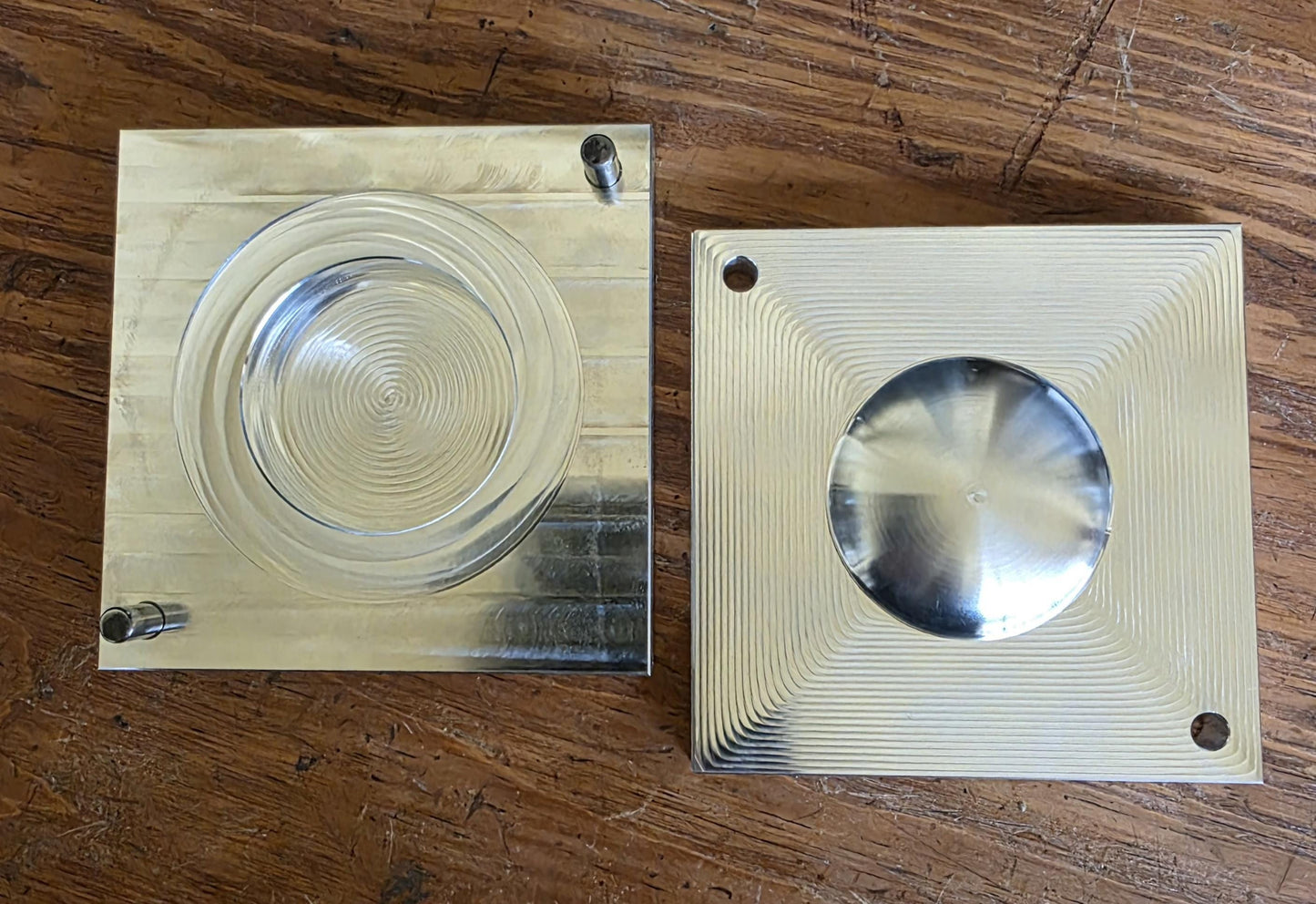 3 Inch 2 Part Concho Forming Die
