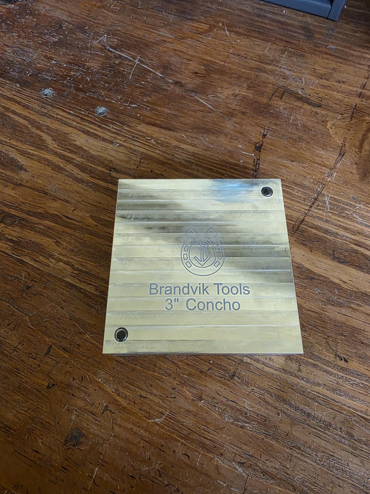 3 Inch 2 Part Concho Forming Die