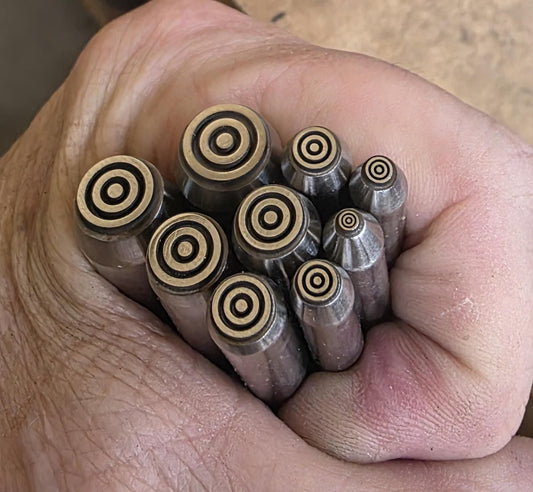Bullseye/Target Metal Stamp