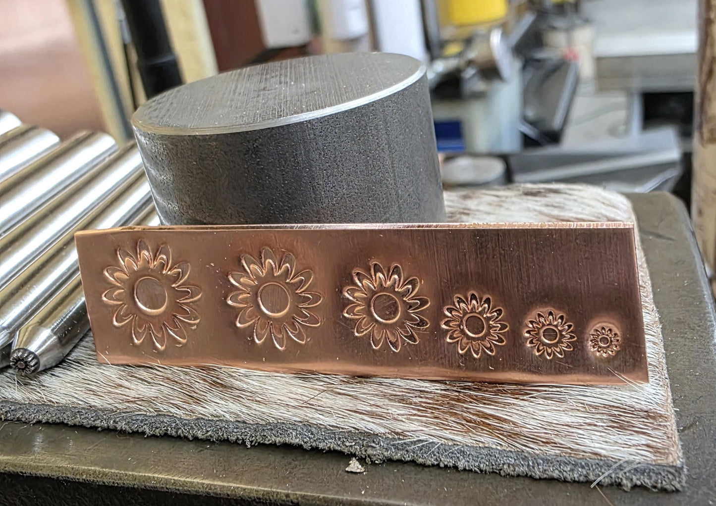 Wildflower #1 Metal Stamp