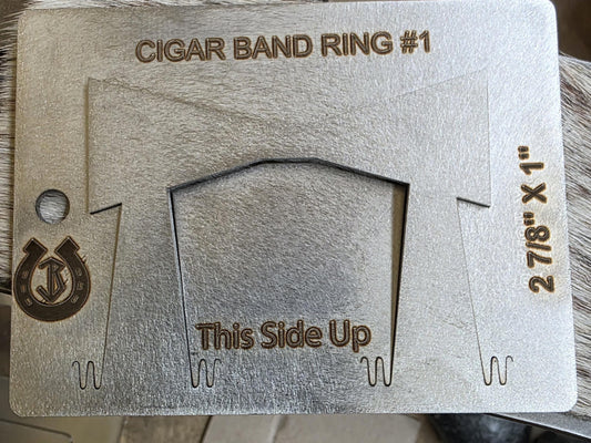 Cigar Band Ring Pancake Dies #1 & #2