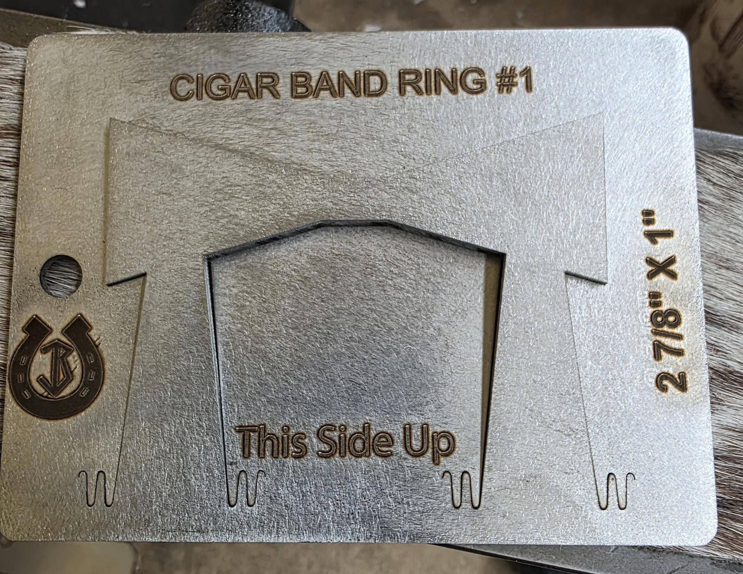 Cigar Band Ring Pancake Dies #1 & #2