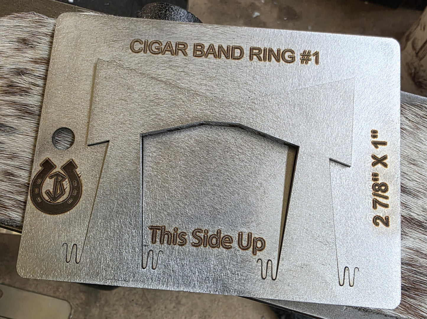 Cigar Band Ring Pancake Dies #1 & #2