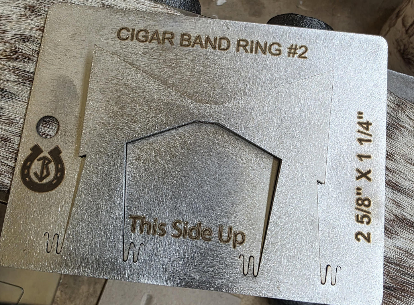 Cigar Band Ring Pancake Dies #1 & #2