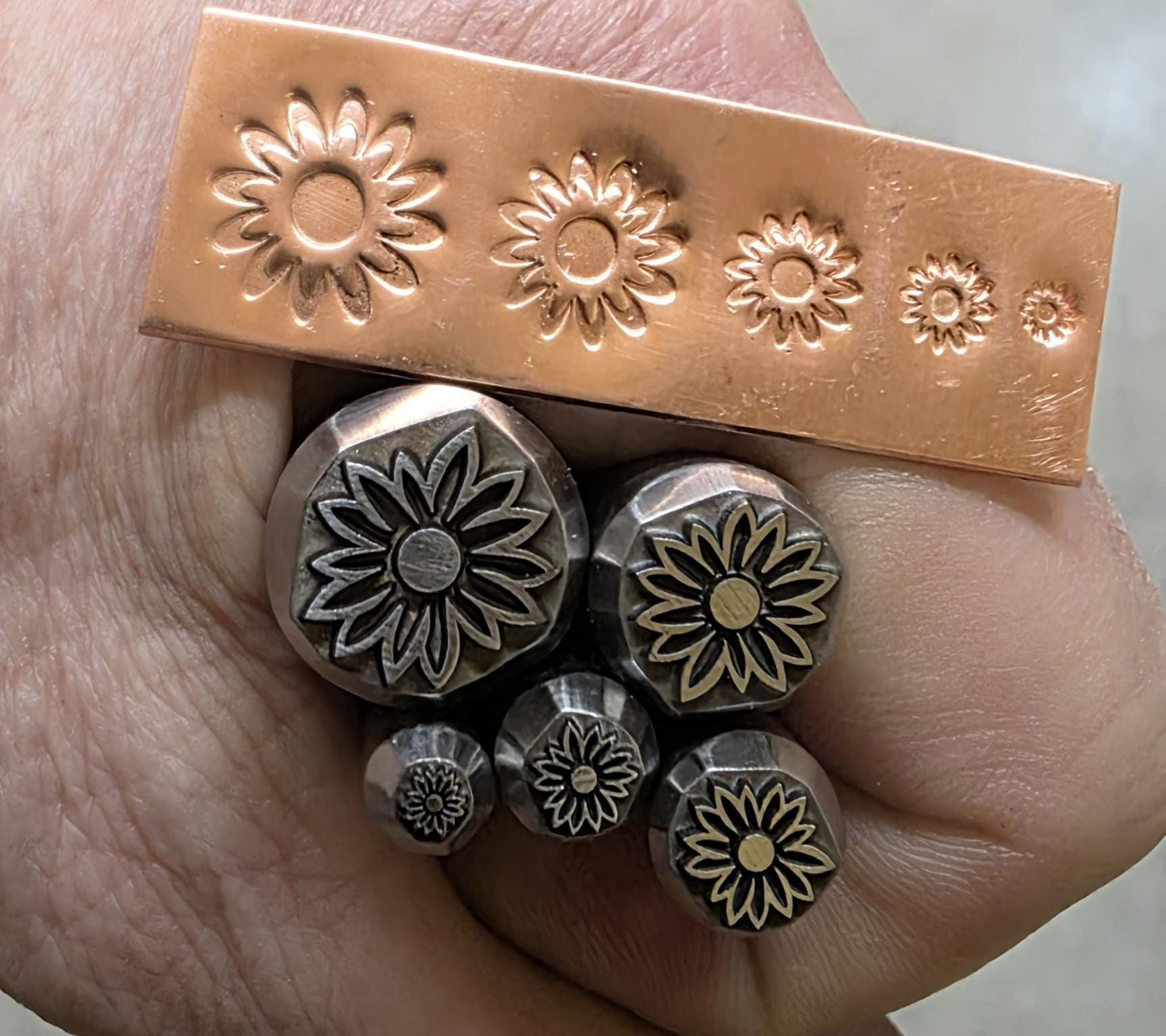 Wildflower#2 Metal Stamp Flower Design