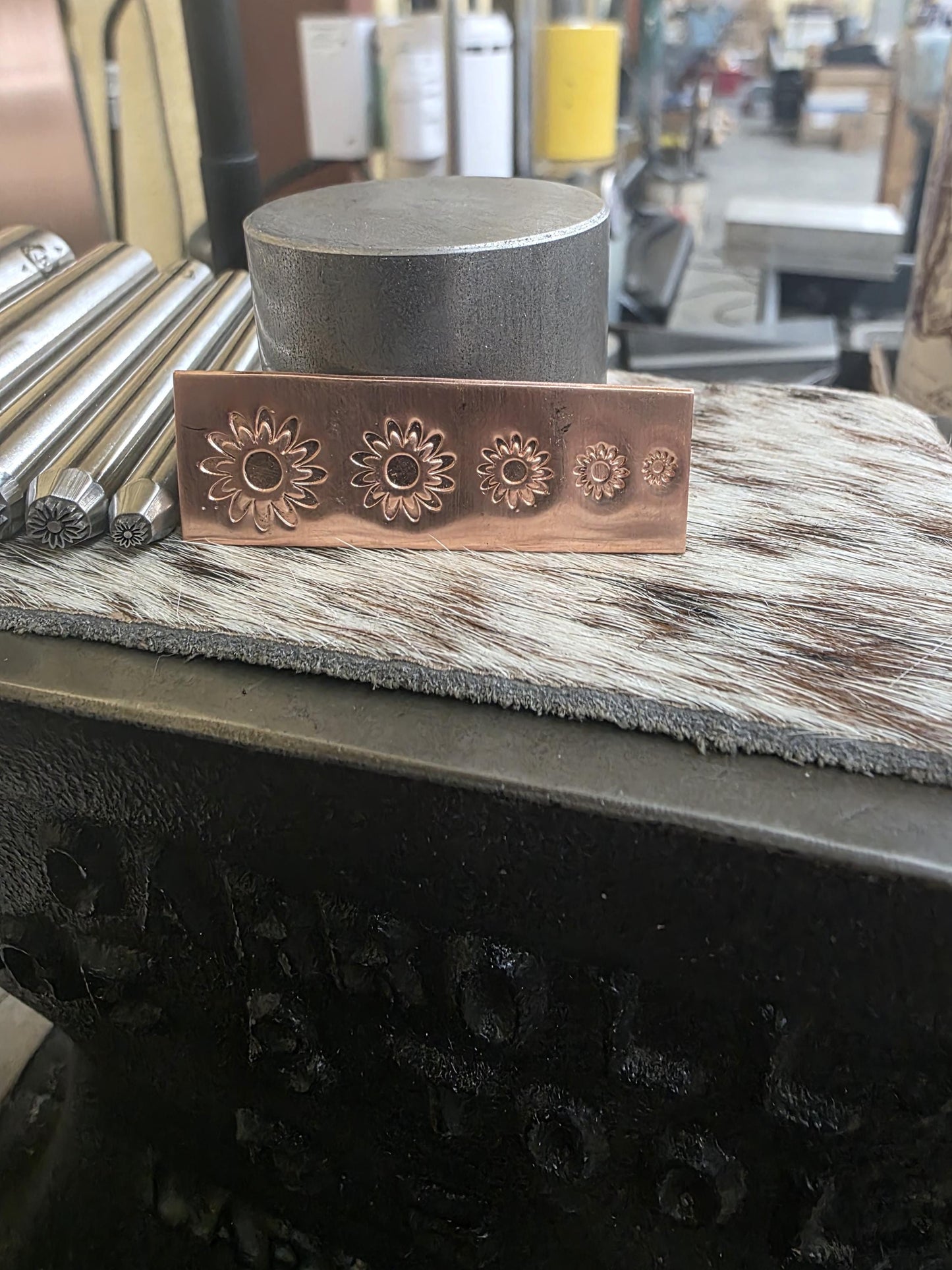 Wildflower#2 Metal Stamp Flower Design