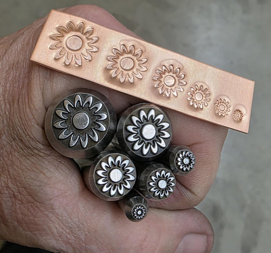 Wildflower #1 Metal Stamp