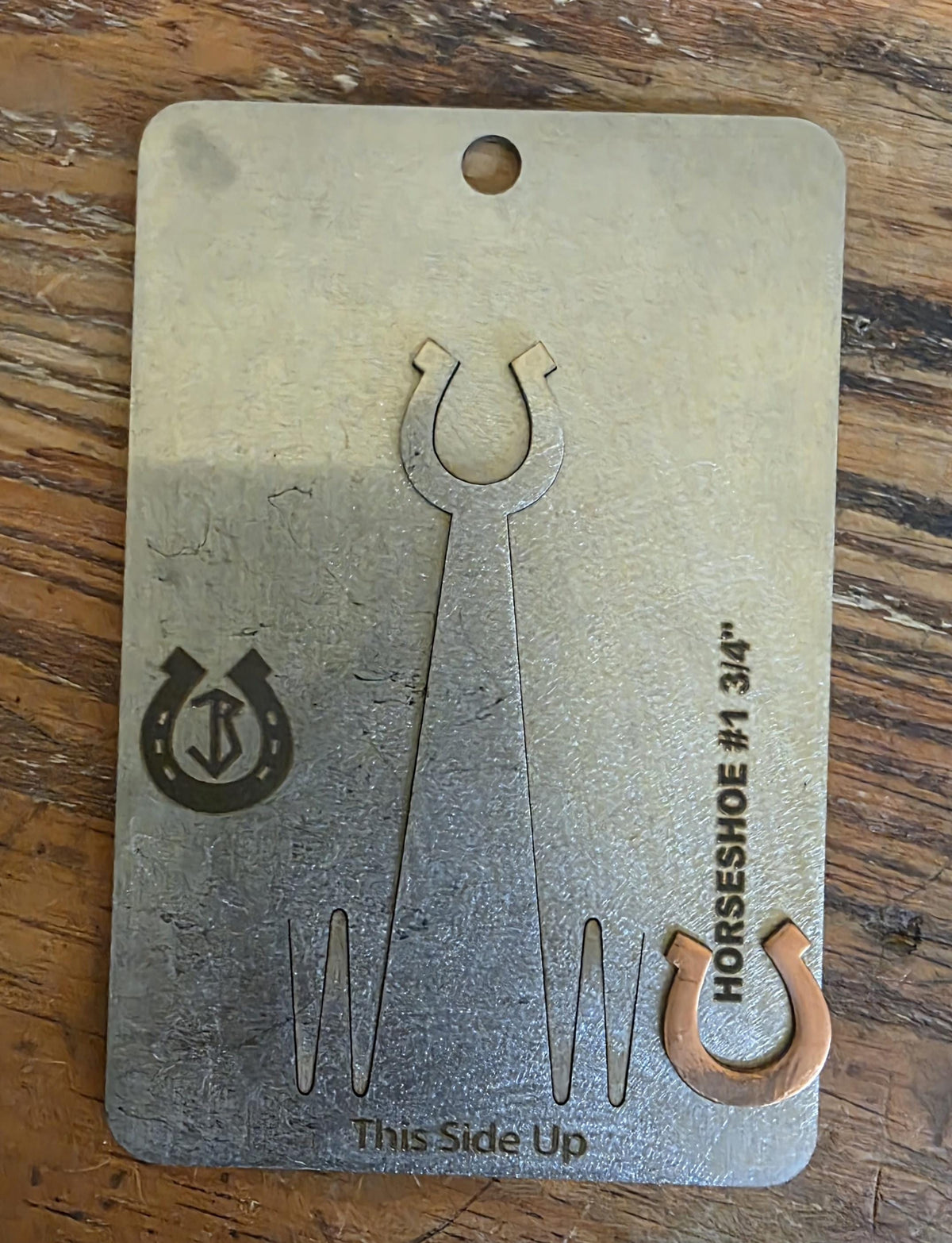 Horseshoe Pancake Die 3/4"