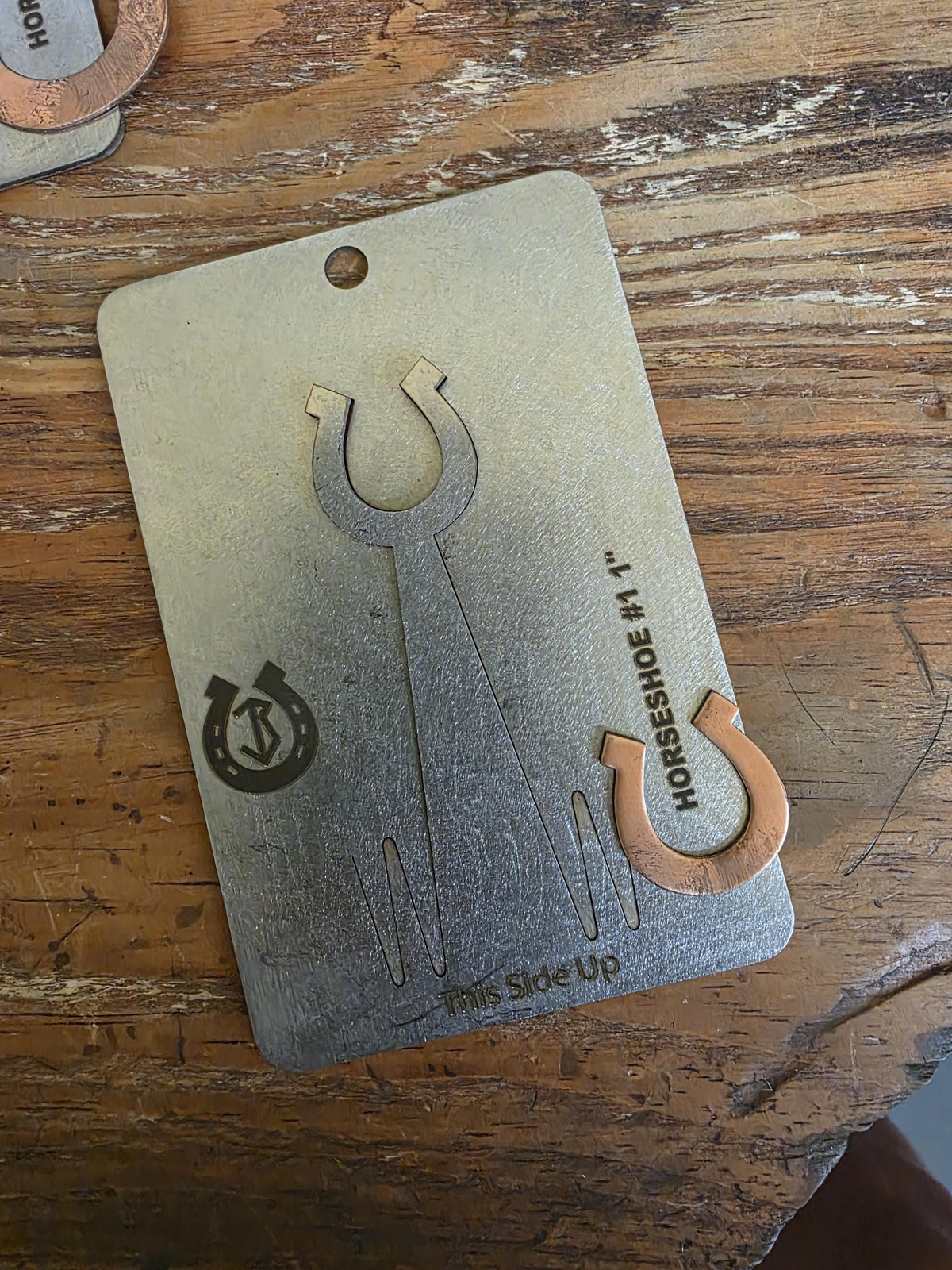 Horseshoe Pancake Die 1"