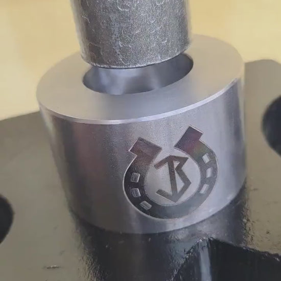 Video of Brandvik Tools' Press Modification for Silversmiths. 