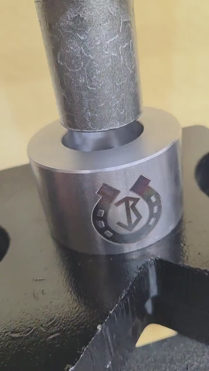 Video of Brandvik Tools' Press Modification for Silversmiths. 